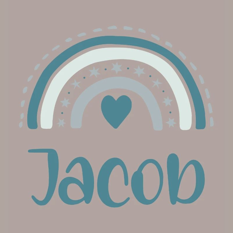 Jacob Name Regenbogen