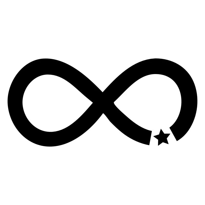 Unendlichkeit Sternchen