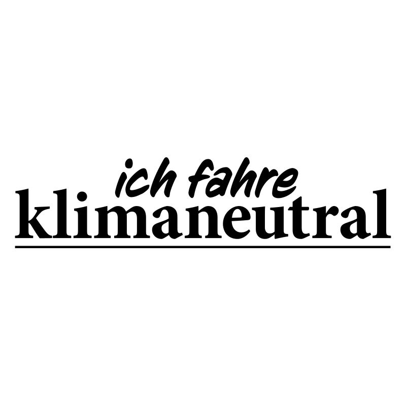 I drive climate neutral - cycling sustainable