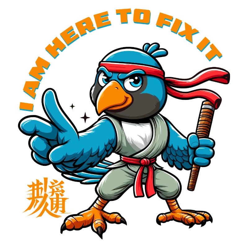 KUNG FU BIRD - I am here to fix it