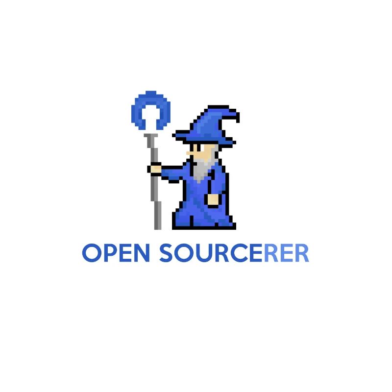 Open Source Sorcerer Programmierer T-Shirt
