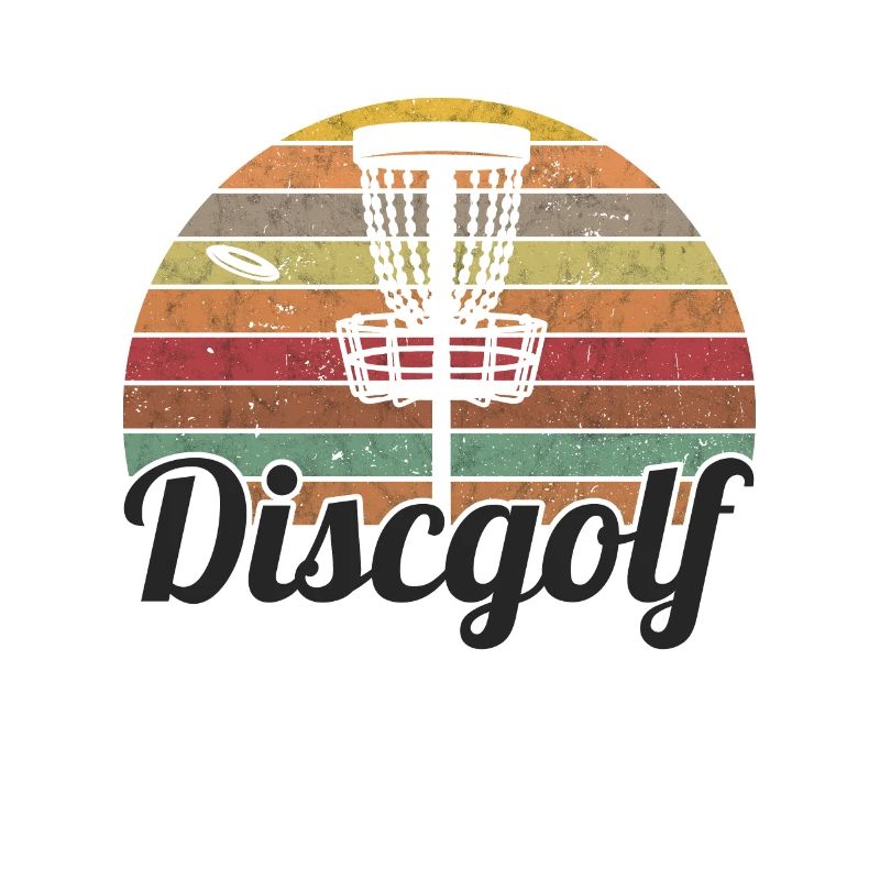 Disque Golf Player Disk Golf Vintage