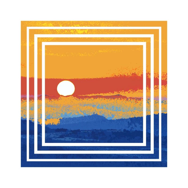 coucher du soleil