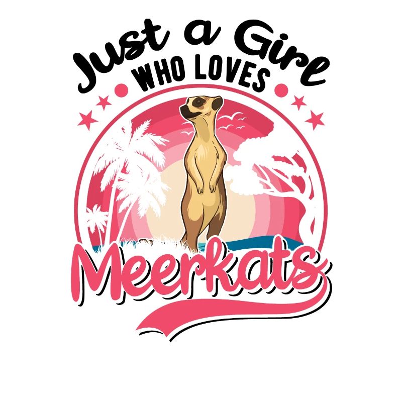 Erdmännchen Mädchen Meerkat