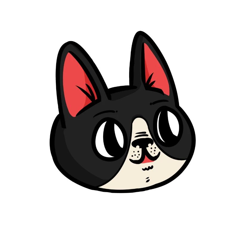 Chat de chat de dessin animé