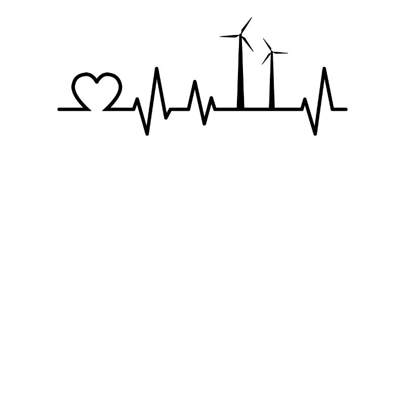 Heartbeat éolienne ferme éolienne éolienne