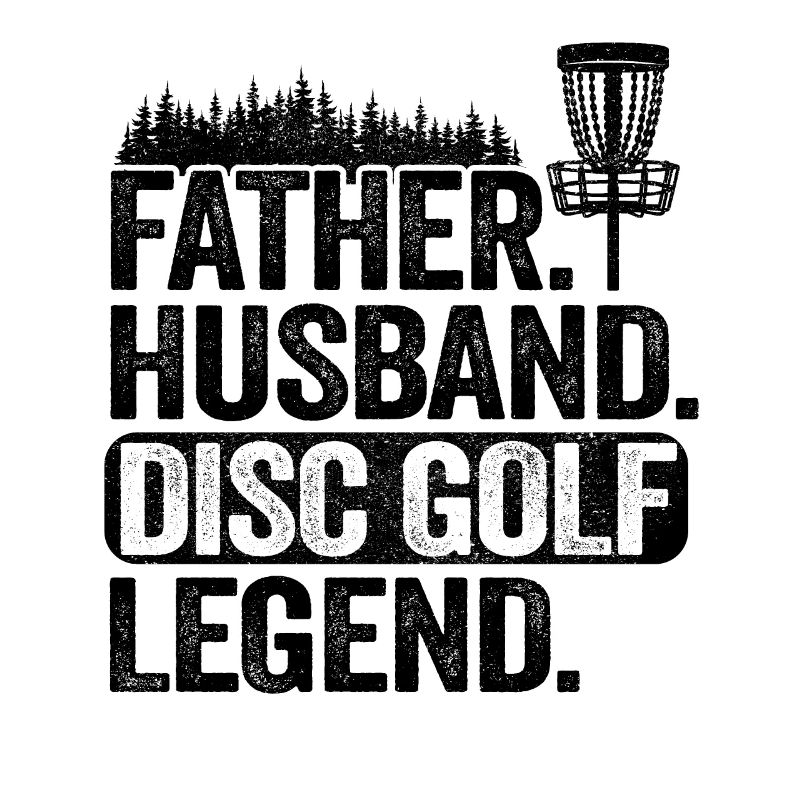 Vater Ehemann Disc Golf Legende Geschenk Vatertag