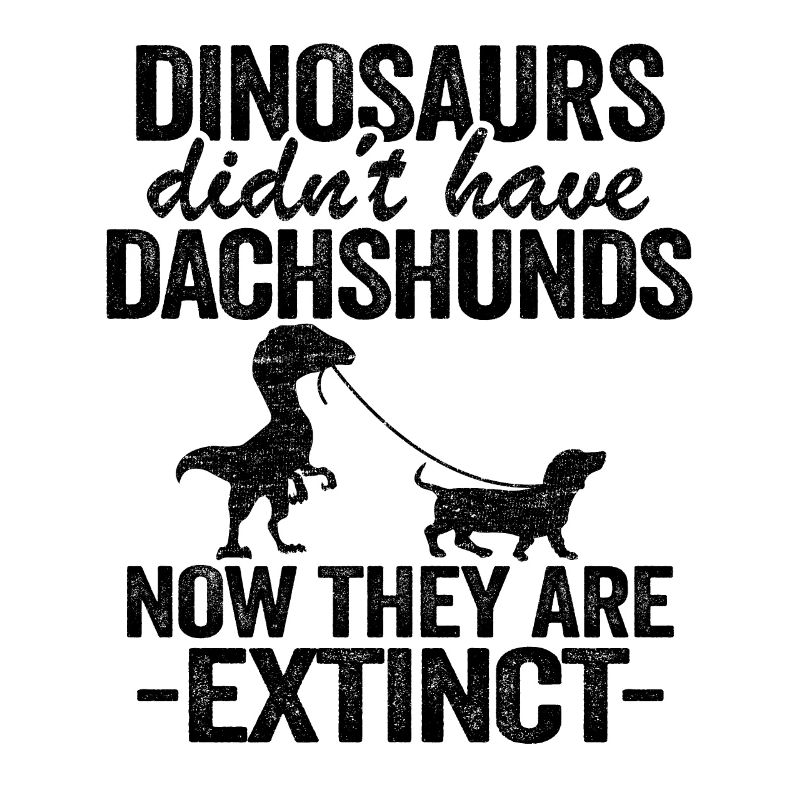 Teckel et propriétaire de teckel dinosaure Teckel