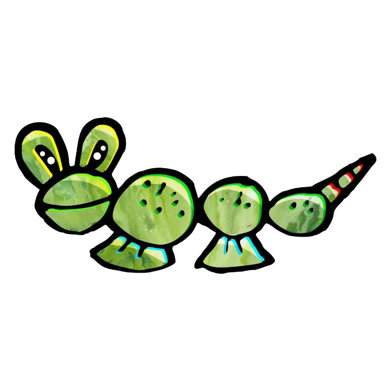 Crazy Caterpillar from Mars