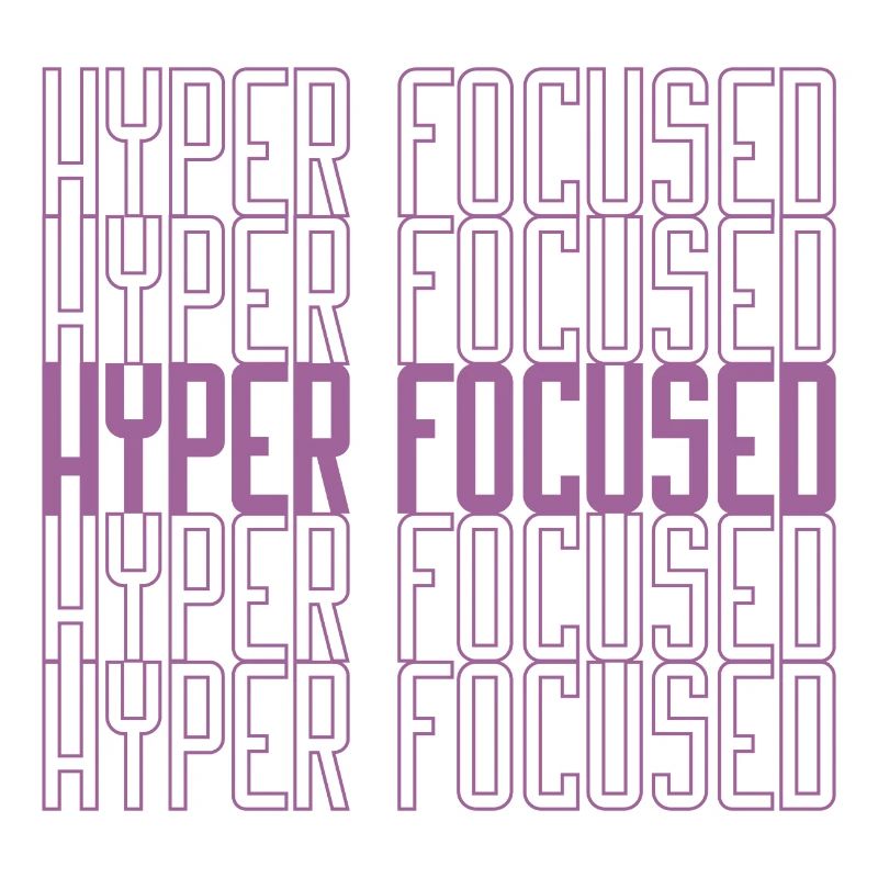 Hyperfocused in pink
