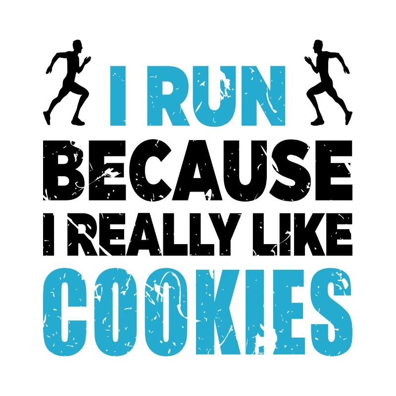Je cours parce que j'aime les cookies parce que