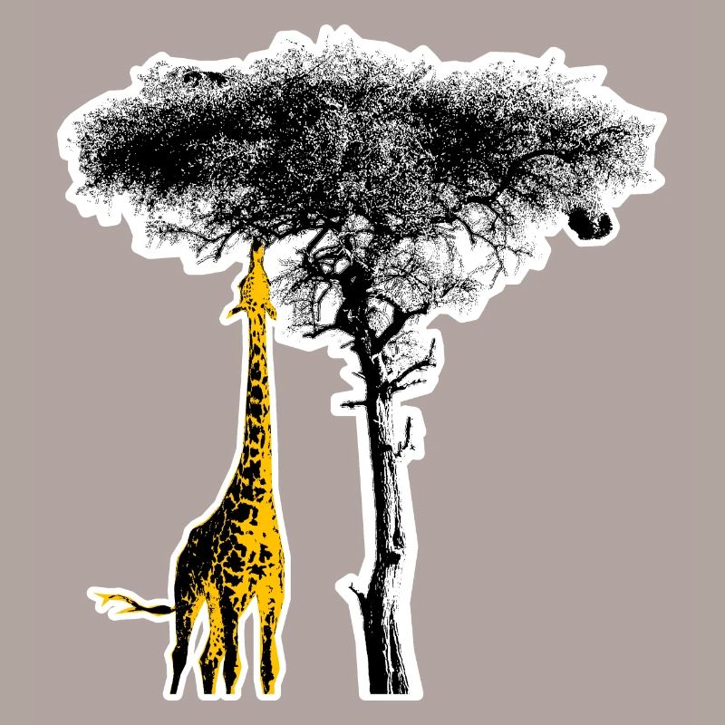 Giraffe Africa Safari Wilderness