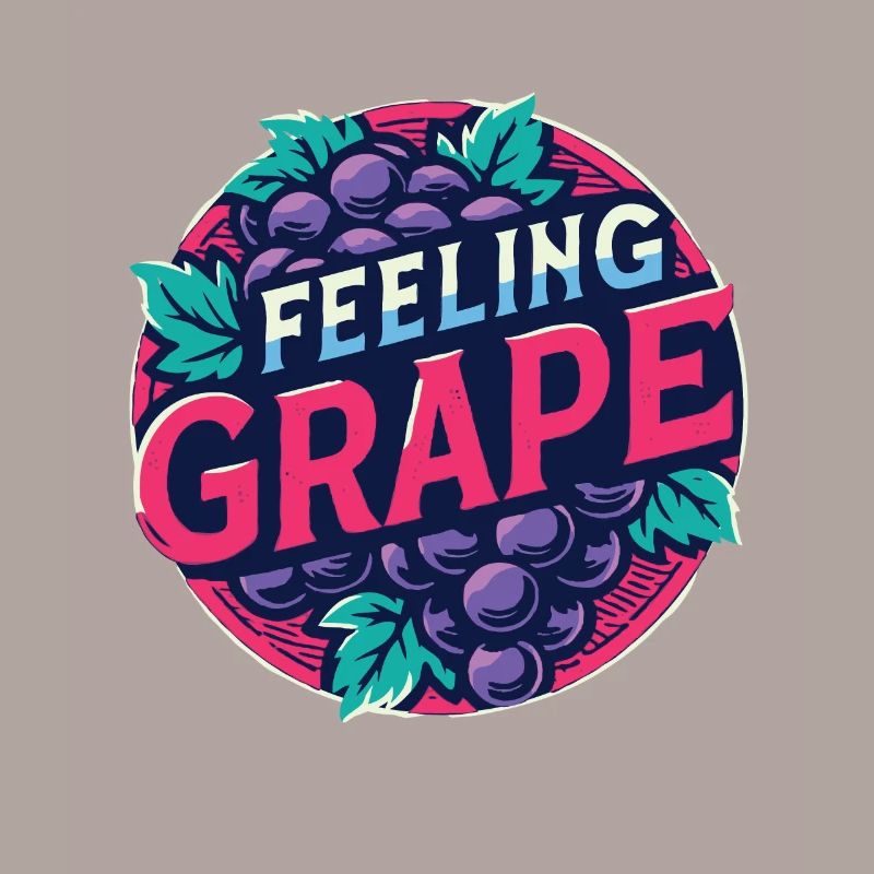 Feeling Grape Pun Winemaker Chemise à vin