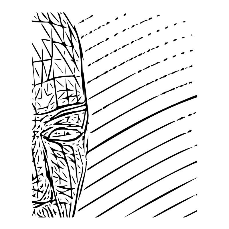 Visage abstrait