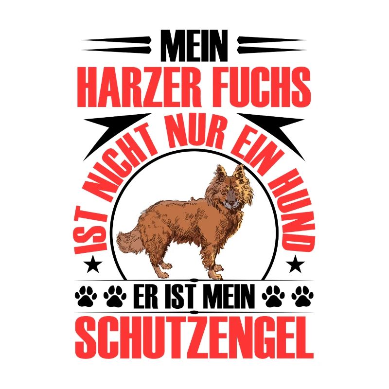 Harz Fox Protects Me Old German Herding Dog