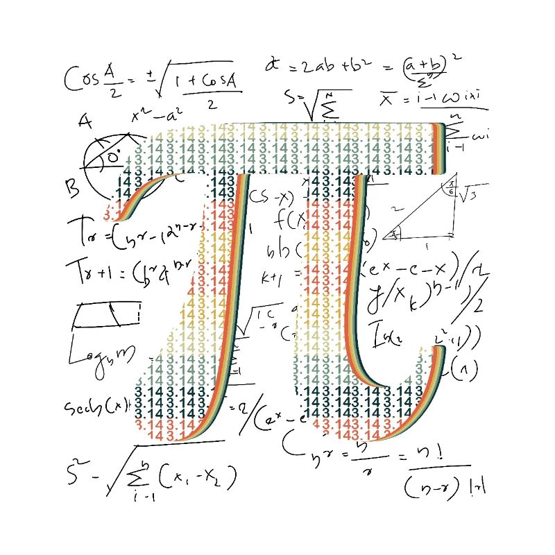 Pi Day Celebration Number Pattern Math Enthusiasm