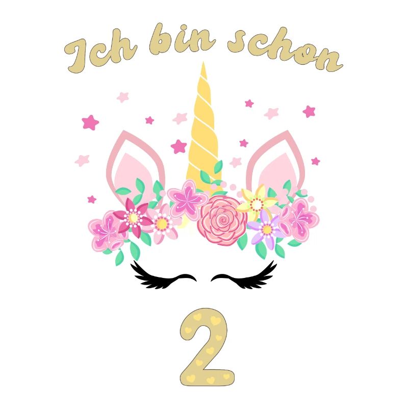 Ich bin schon 2 - Einhorn