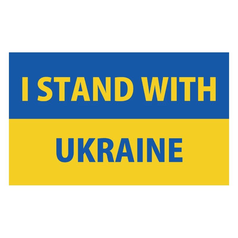 ABLE AVEC LE DRAPEAU DE L’UKRAINE