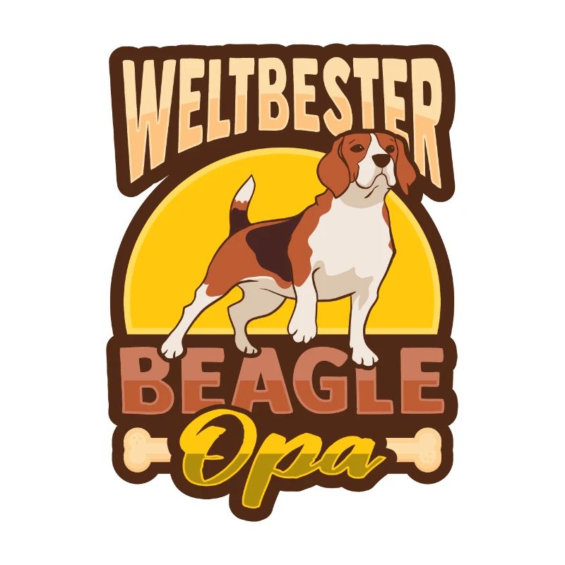 Weltbester Beagle Opa Design n Beagle Opa