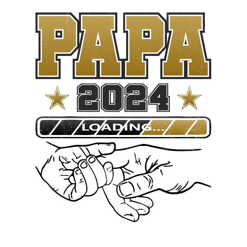 Werdender Vater - Papa 2024 loading