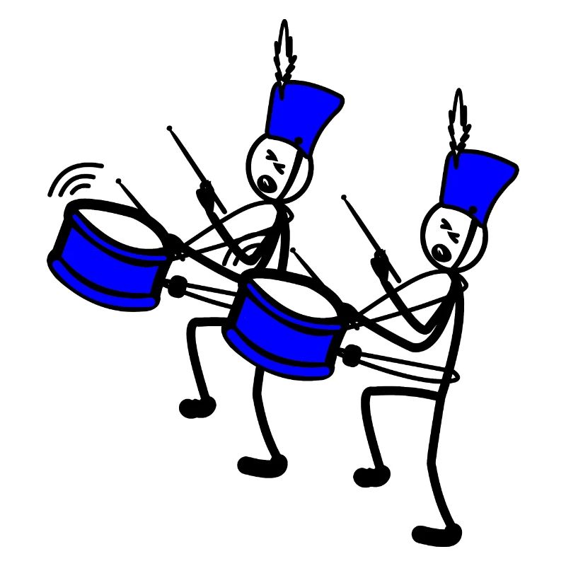 Two drummers