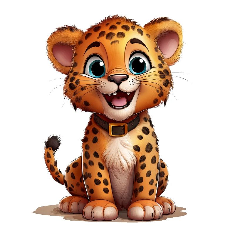 Niedlicher Leopard