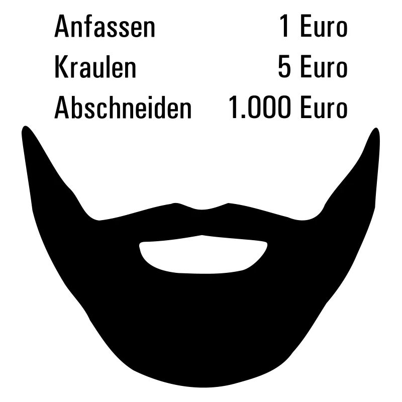 Junggeselle mit Bart