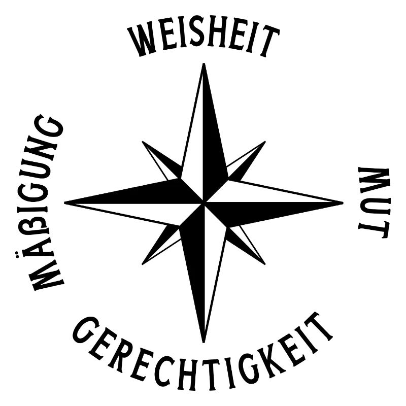 Stoische Kardinaltugend Stoizismus Stoa Tugend