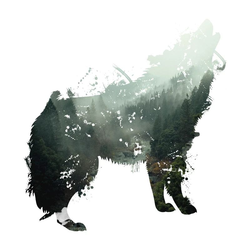 Der Wolf ist der Wald