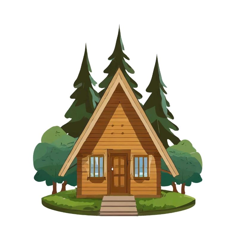 Cabane dans les bois