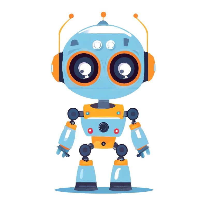 A cute robot