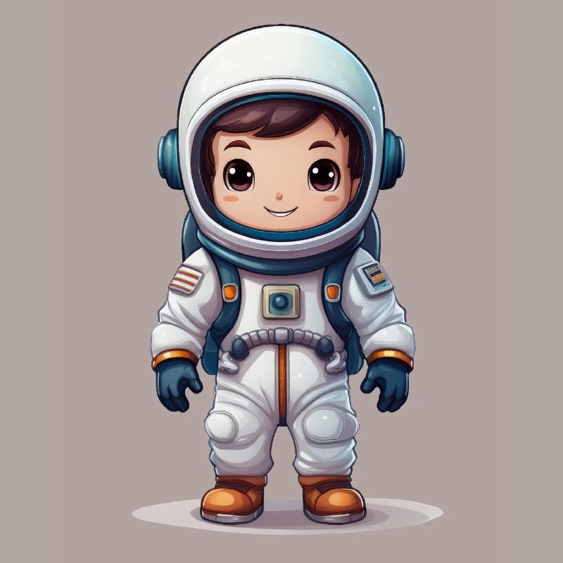 Un astronaute mignon