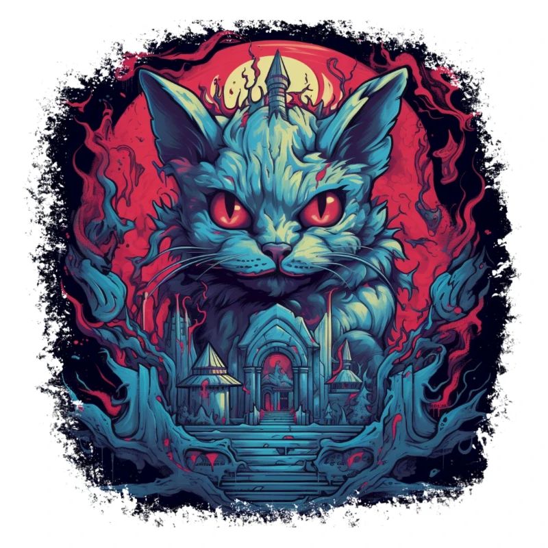 Fantasy-Katze