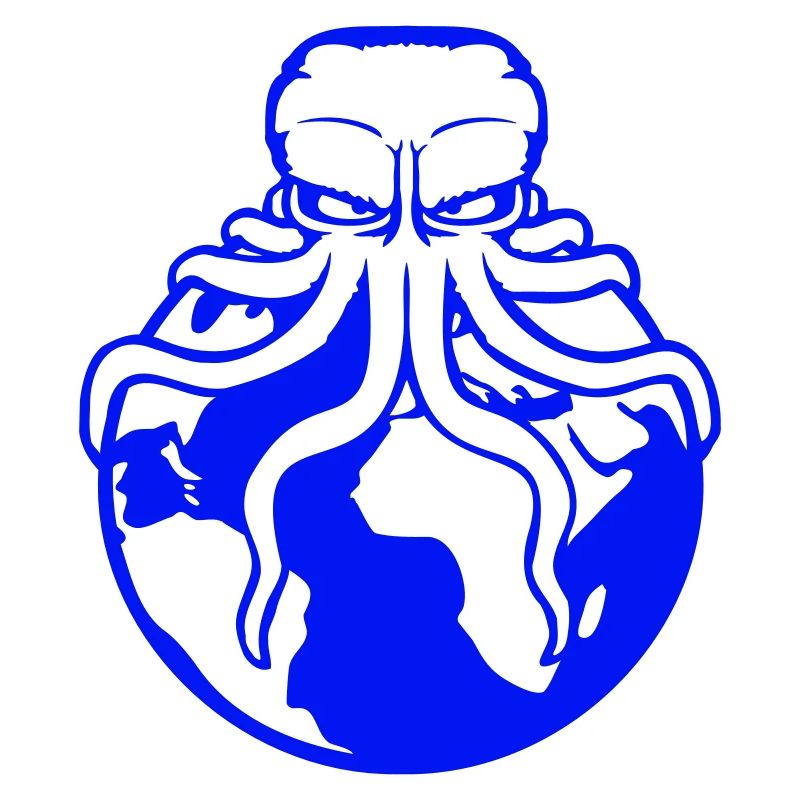 Octopus attaque Terre Géant Alien Monstre Cool
