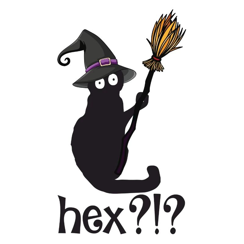 Hex Witch Cat Halloween