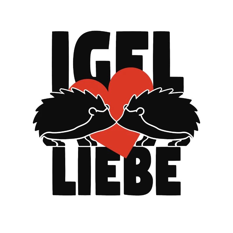 Igel - Liebe - pos