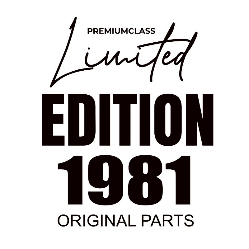 Édition limitée 1981