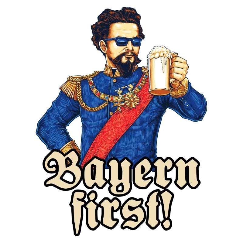 Bavaria first II - King Ludwig drunk - RAHMENLOS