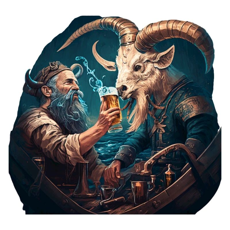 Seemann gegen Ziege, der Kampf um Bier