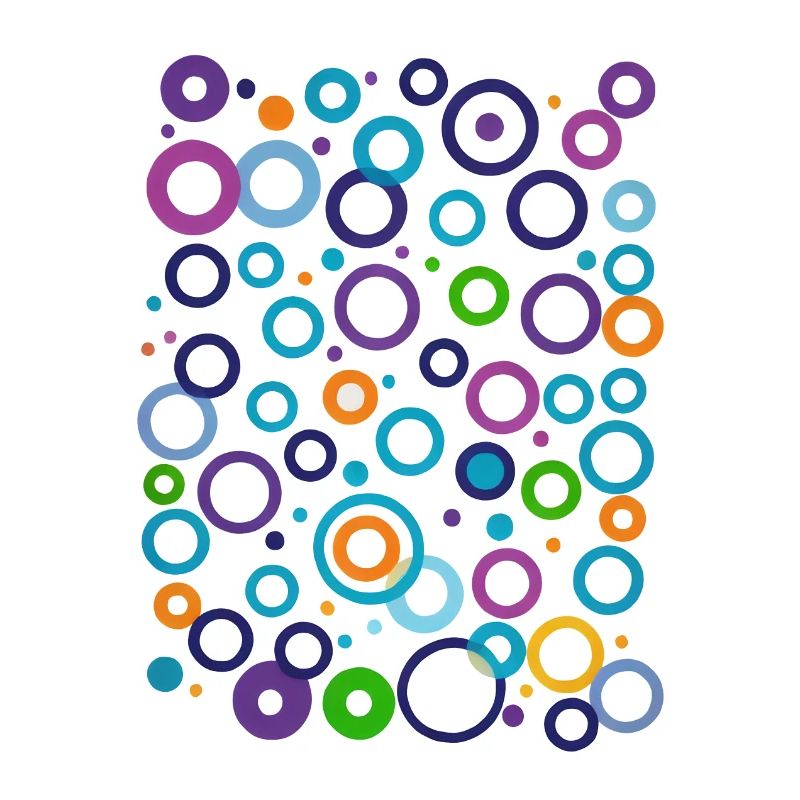 Cercle multicolores
