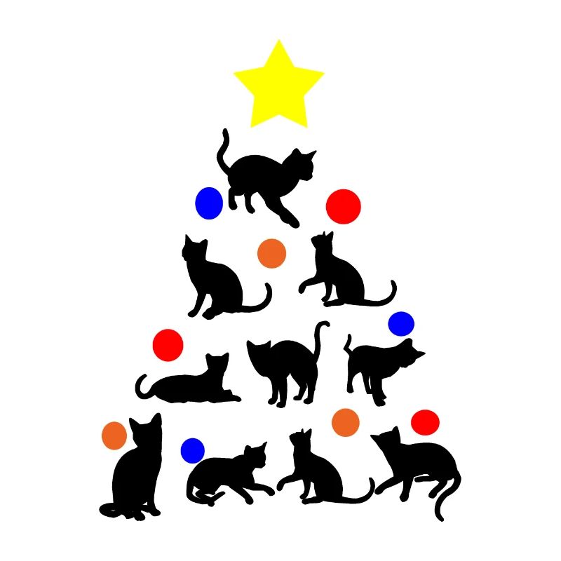 Chat de noël