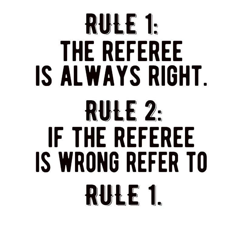 Arbitre Papa Referee Arbitre impartial