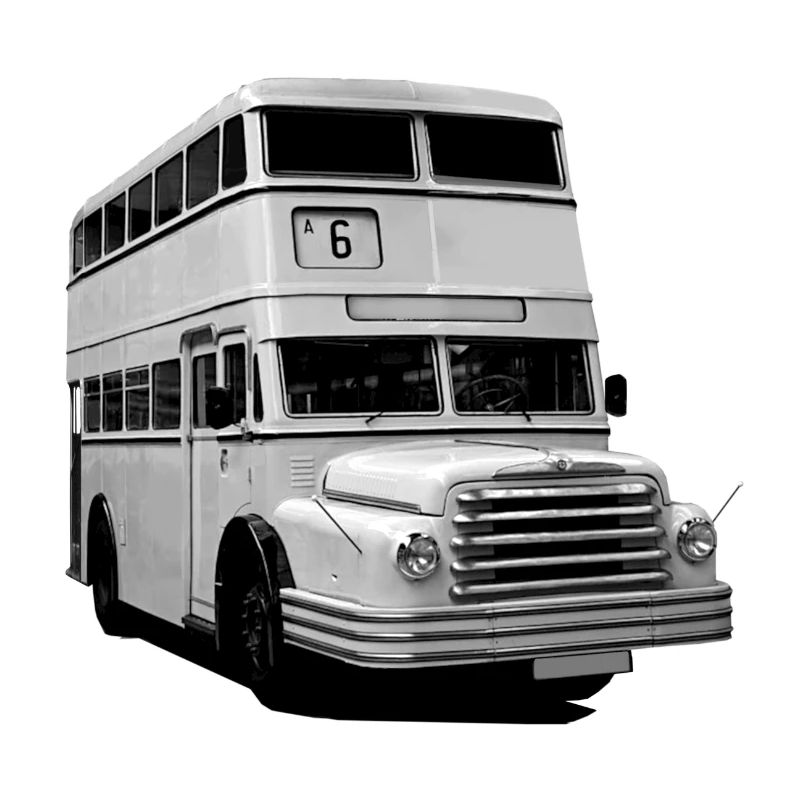 Double-decker bus Do54 Omnibus DDR double-decker bus