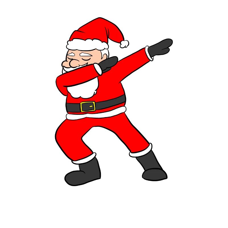 Dabbing Santa