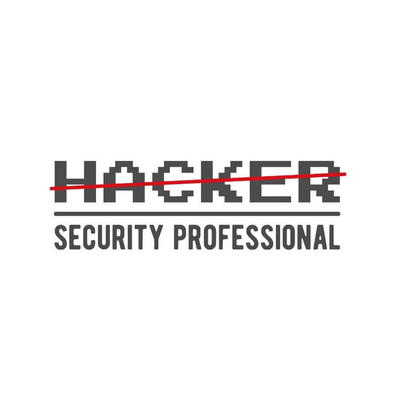 Hacker Security Professional Spruch Informatiker
