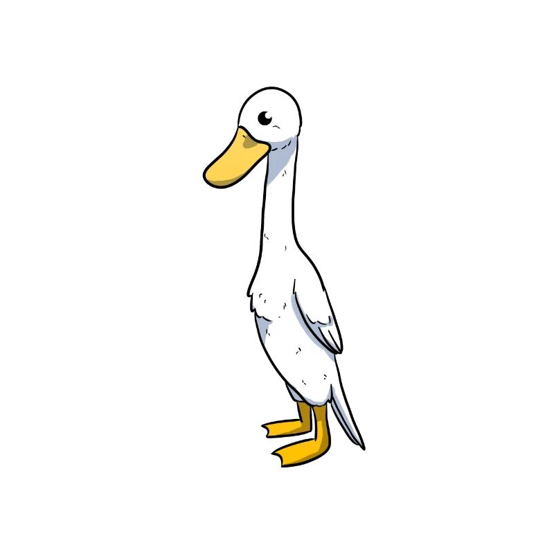 Running duck