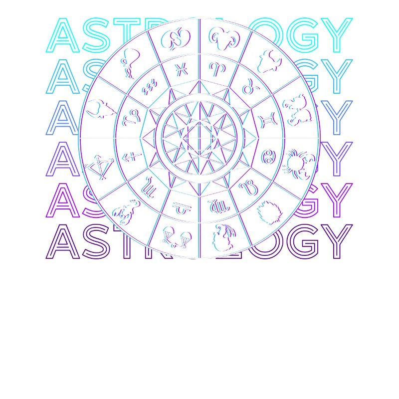 Astrologie Horoskop Retro Geschenk