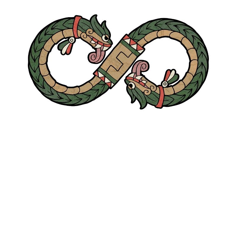 Aztec snake with two heads Two-headed Sc