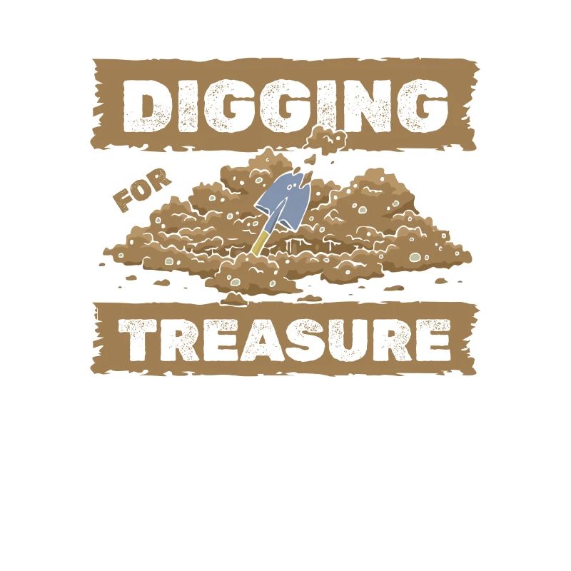 Prospectors Digging Treasure
