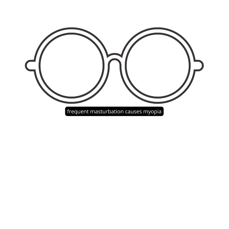 frequent masturbation causes myopia